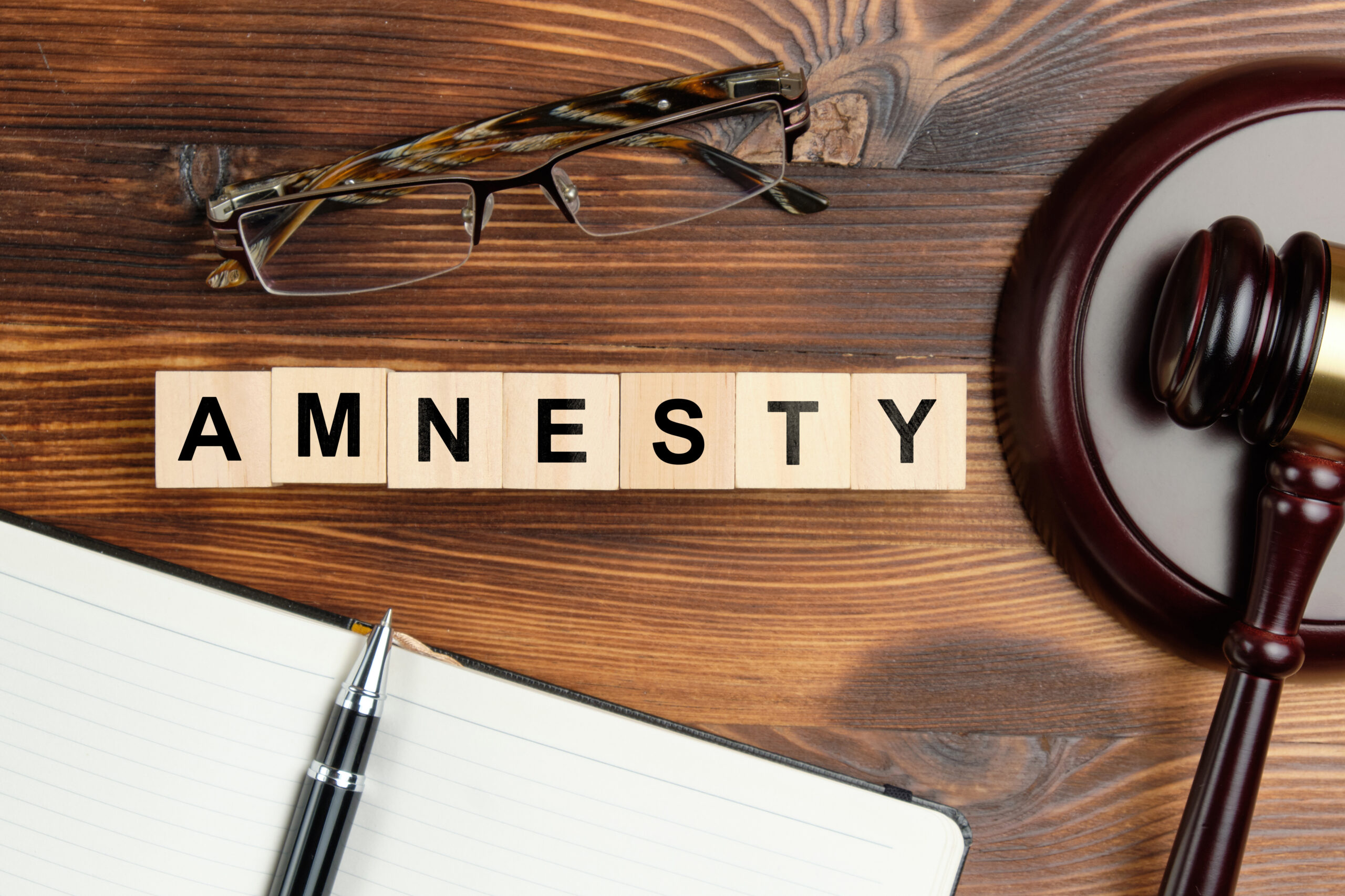 The concept of amnesty in court cases.